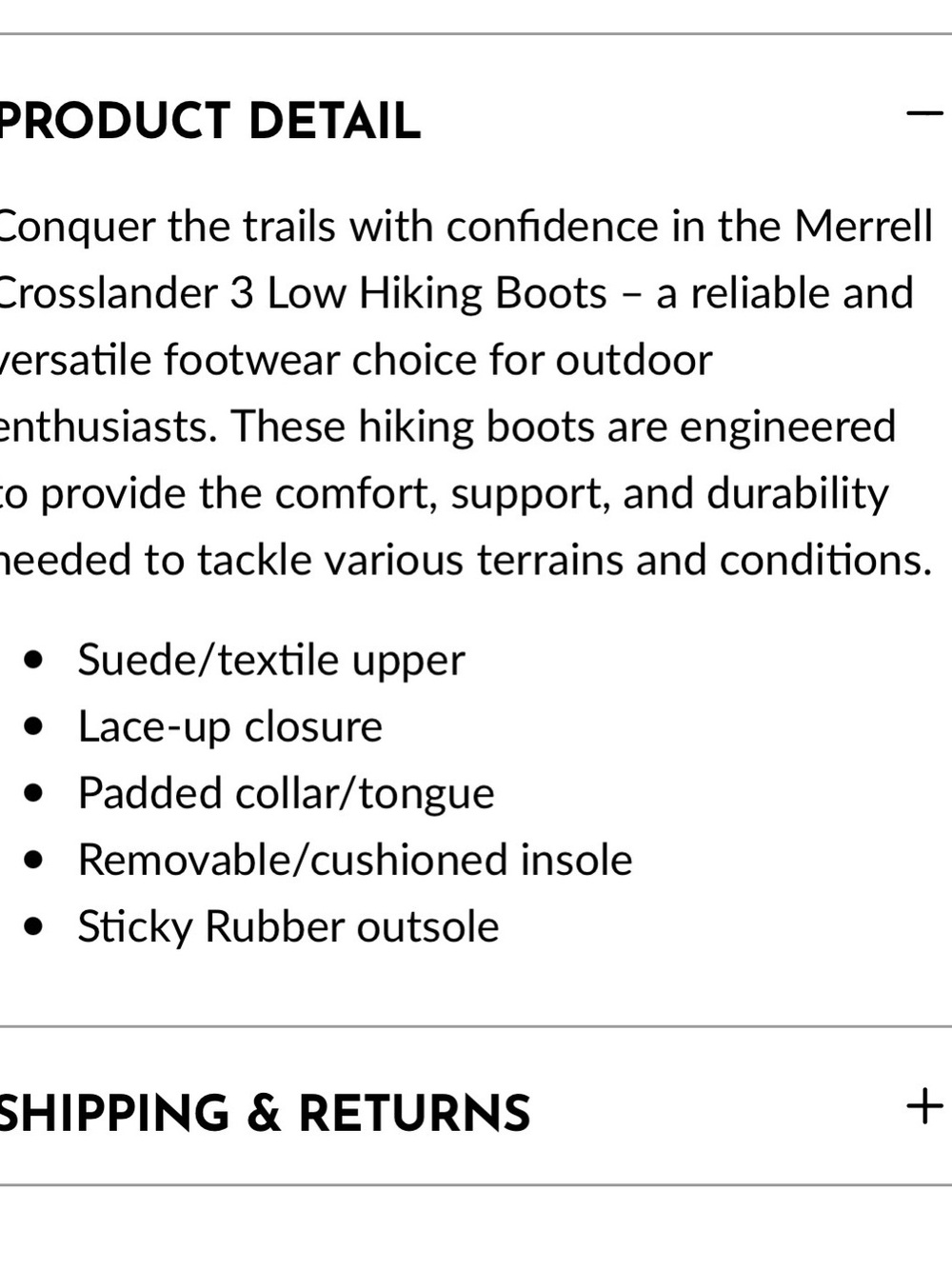 Merrell Men's crosslander Tan and Black Hiking Sneakers worn once - Picture 6 of 6